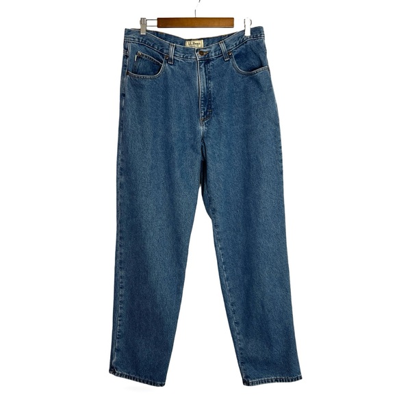 L.L. Bean Other - Men's Double L Jeans, Relaxed Fit, Flannel-Lined